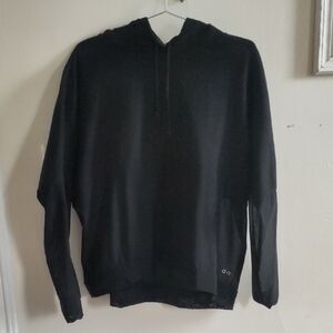 Alo Black Mesh Sweatshirt